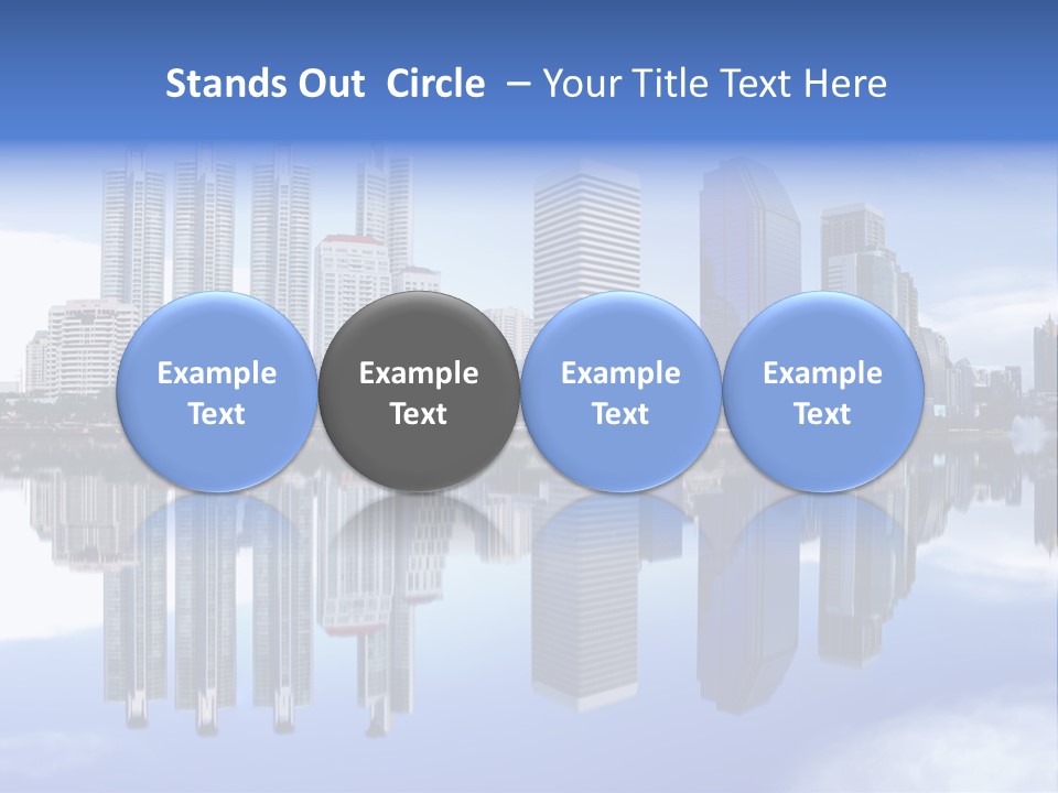 Views Midtown Parks PowerPoint Template