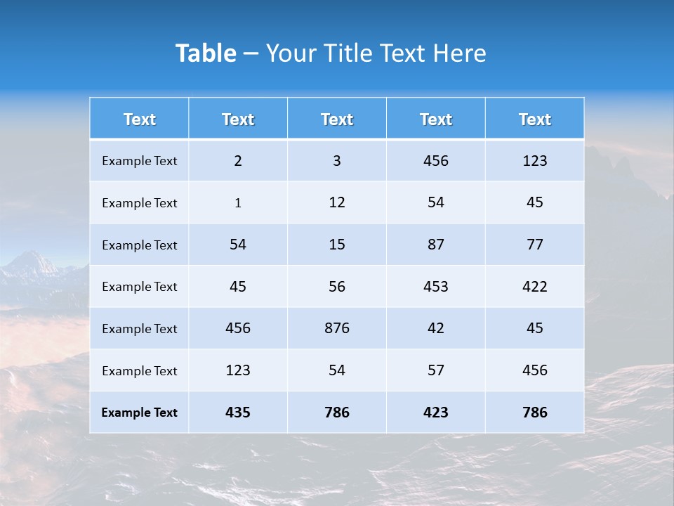 Castle White Lunar PowerPoint Template