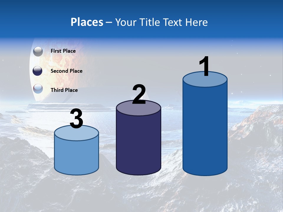 Planet Moons Digital PowerPoint Template