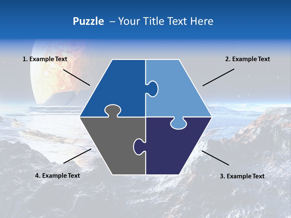 Planet Moons Digital PowerPoint Template