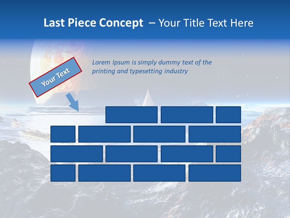 Planet Moons Digital PowerPoint Template