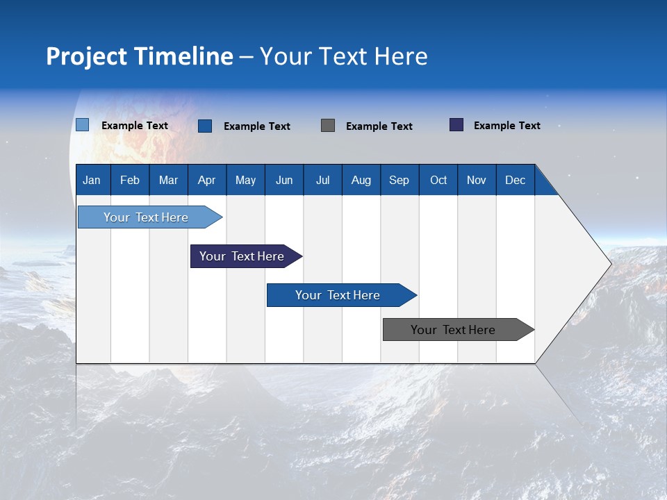 Planet Moons Digital PowerPoint Template