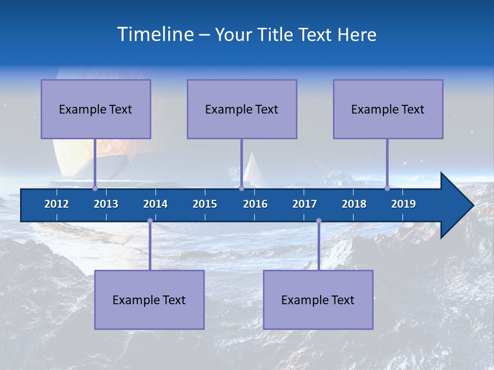 Planet Moons Digital PowerPoint Template