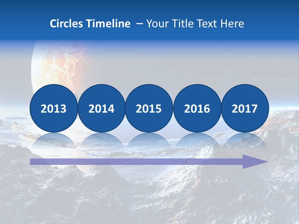 Planet Moons Digital PowerPoint Template