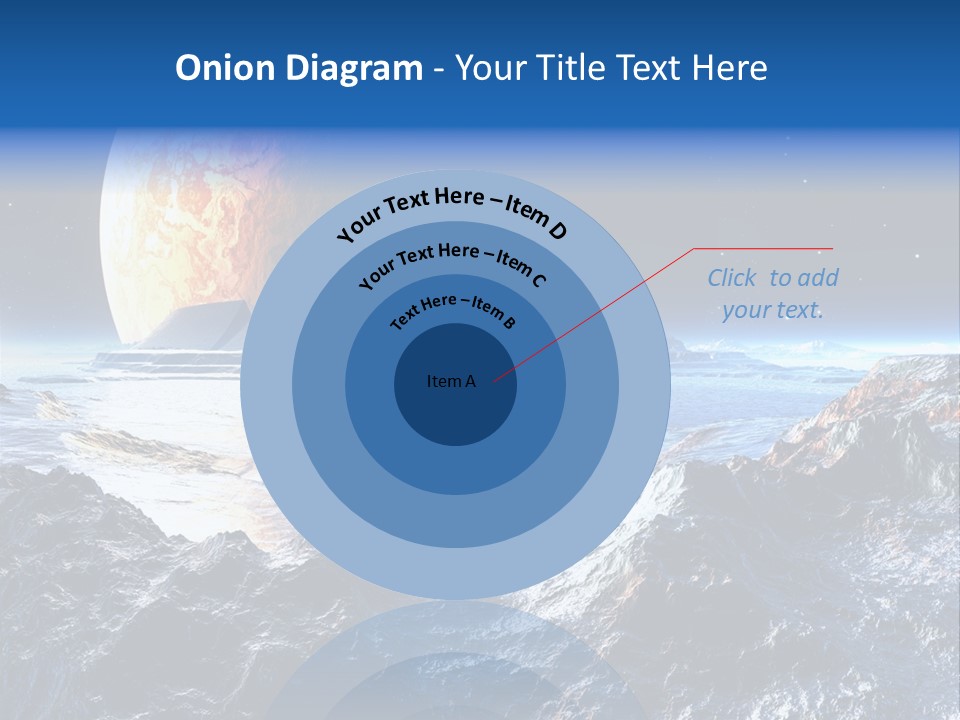 Planet Moons Digital PowerPoint Template