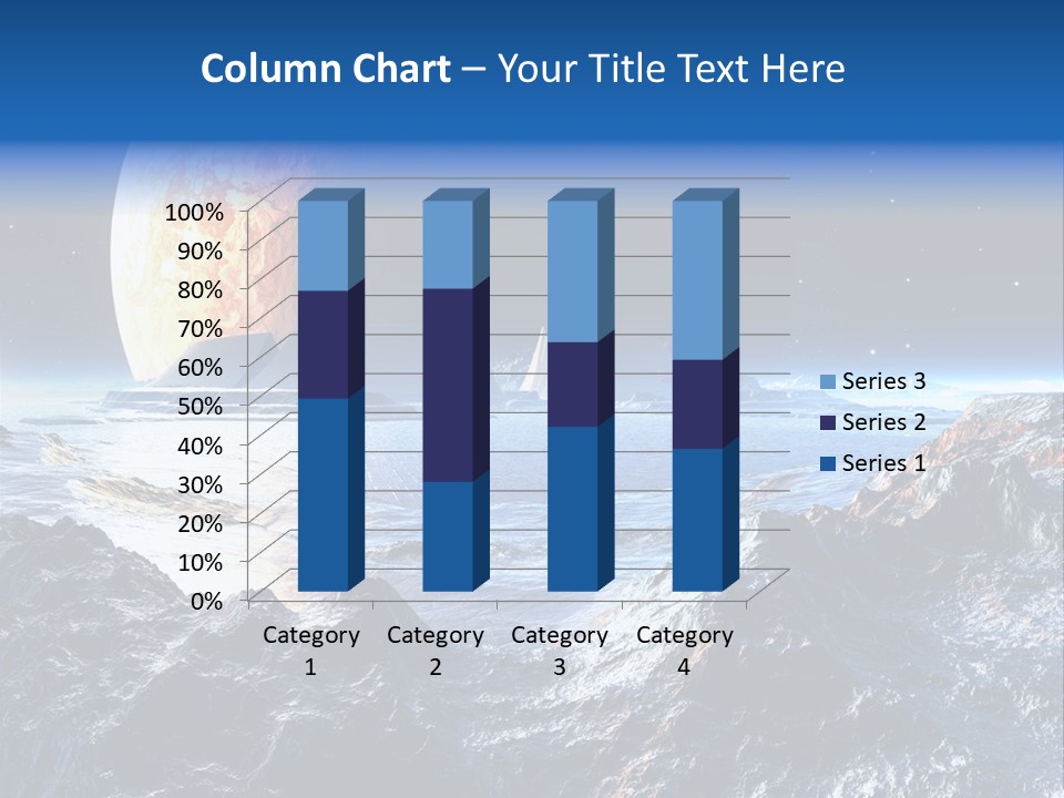 Planet Moons Digital PowerPoint Template
