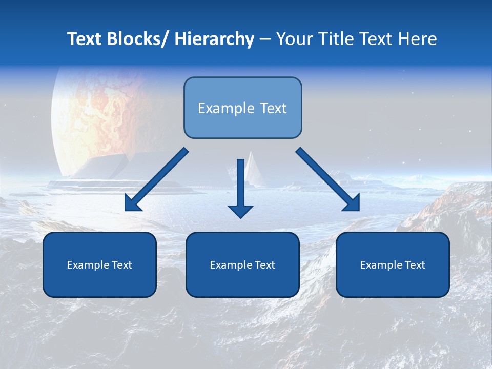 Planet Moons Digital PowerPoint Template