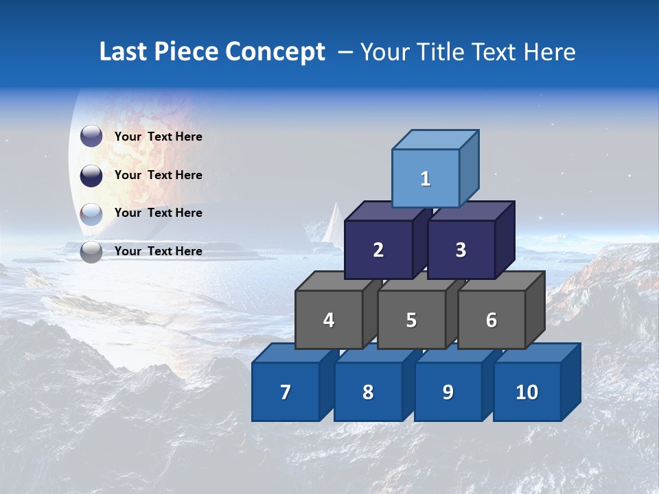 Planet Moons Digital PowerPoint Template