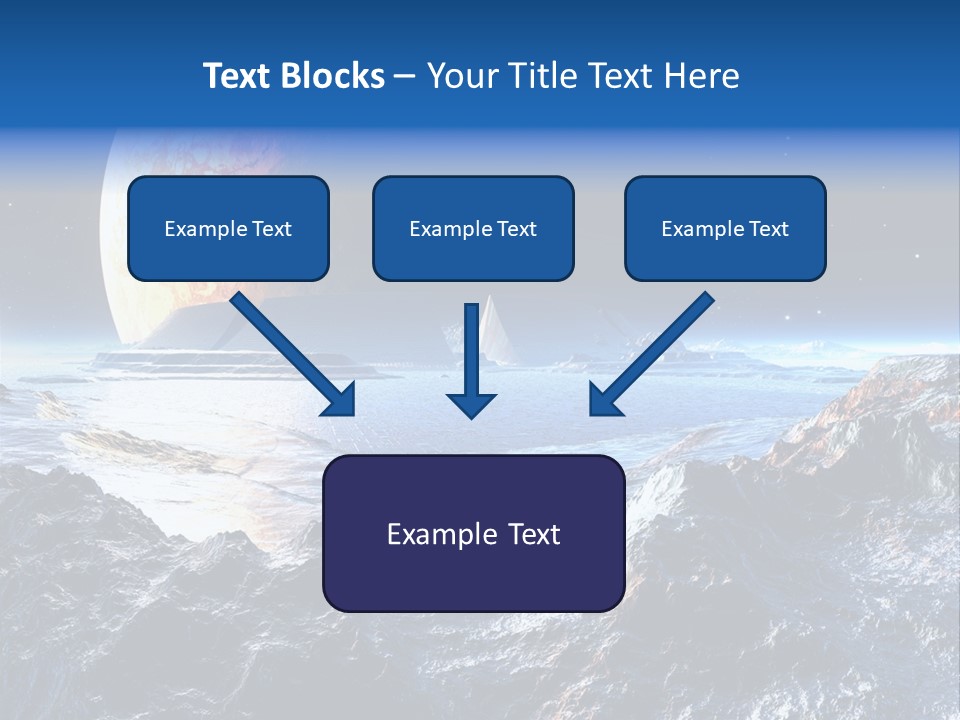 Planet Moons Digital PowerPoint Template