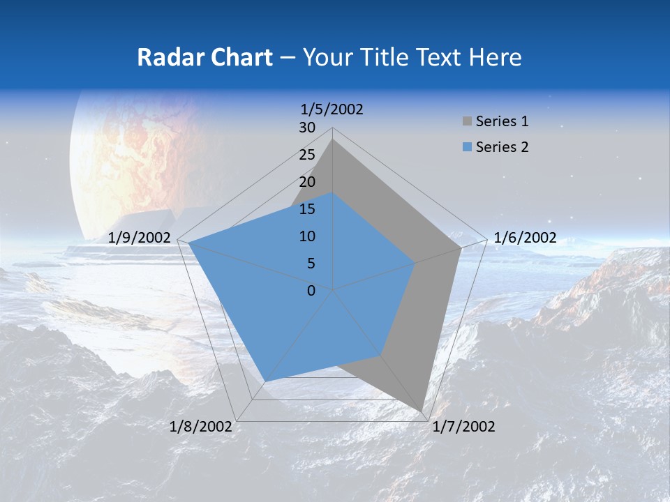 Planet Moons Digital PowerPoint Template