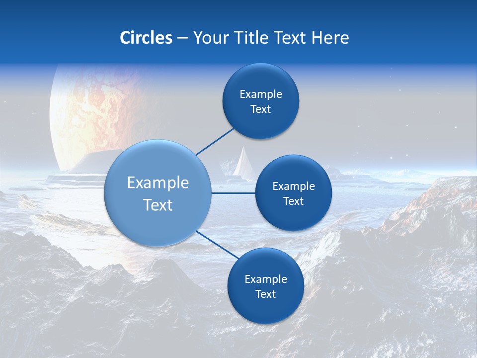 Planet Moons Digital PowerPoint Template