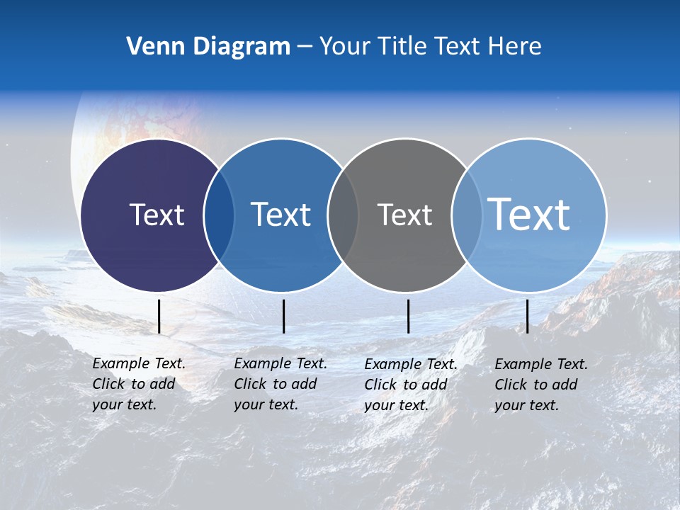Planet Moons Digital PowerPoint Template