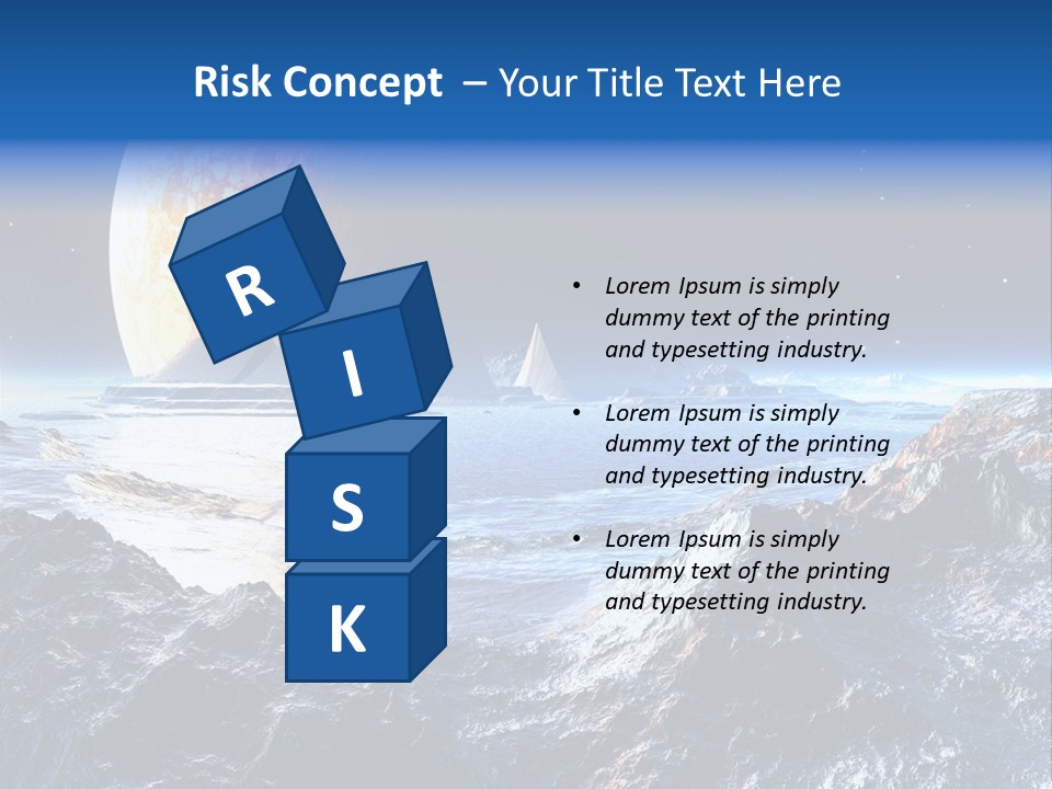 Planet Moons Digital PowerPoint Template