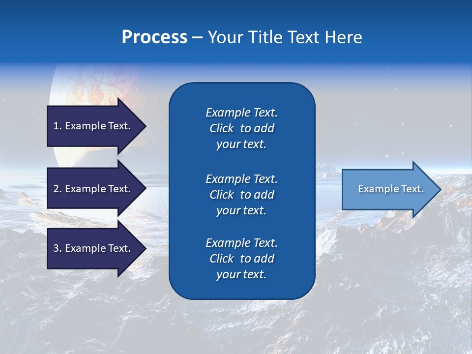 Planet Moons Digital PowerPoint Template