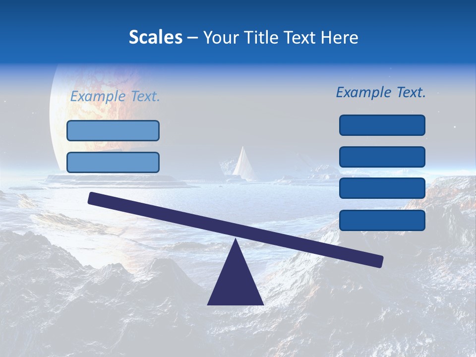 Planet Moons Digital PowerPoint Template