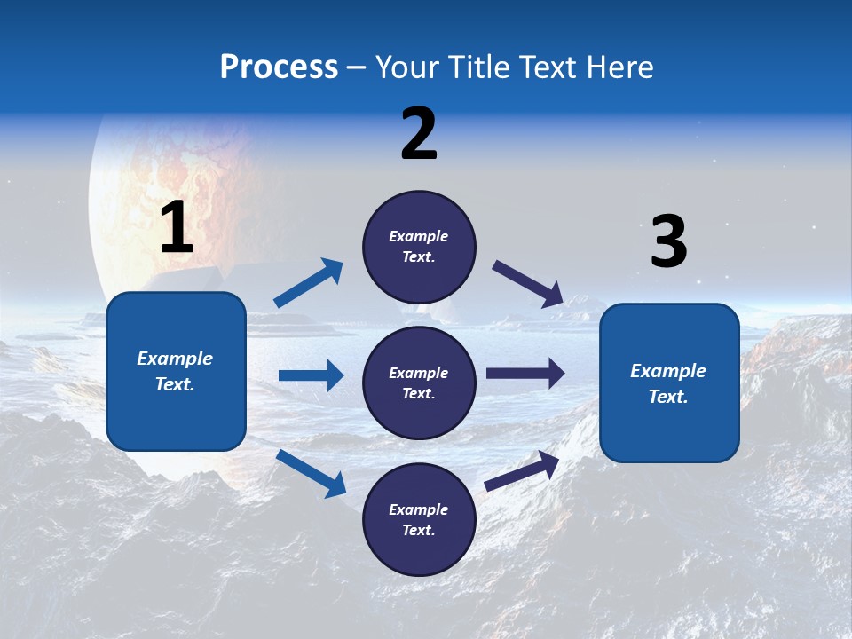 Planet Moons Digital PowerPoint Template