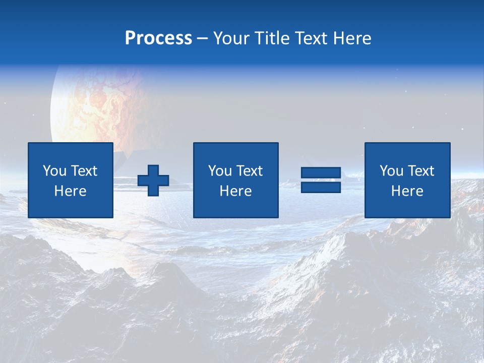 Planet Moons Digital PowerPoint Template