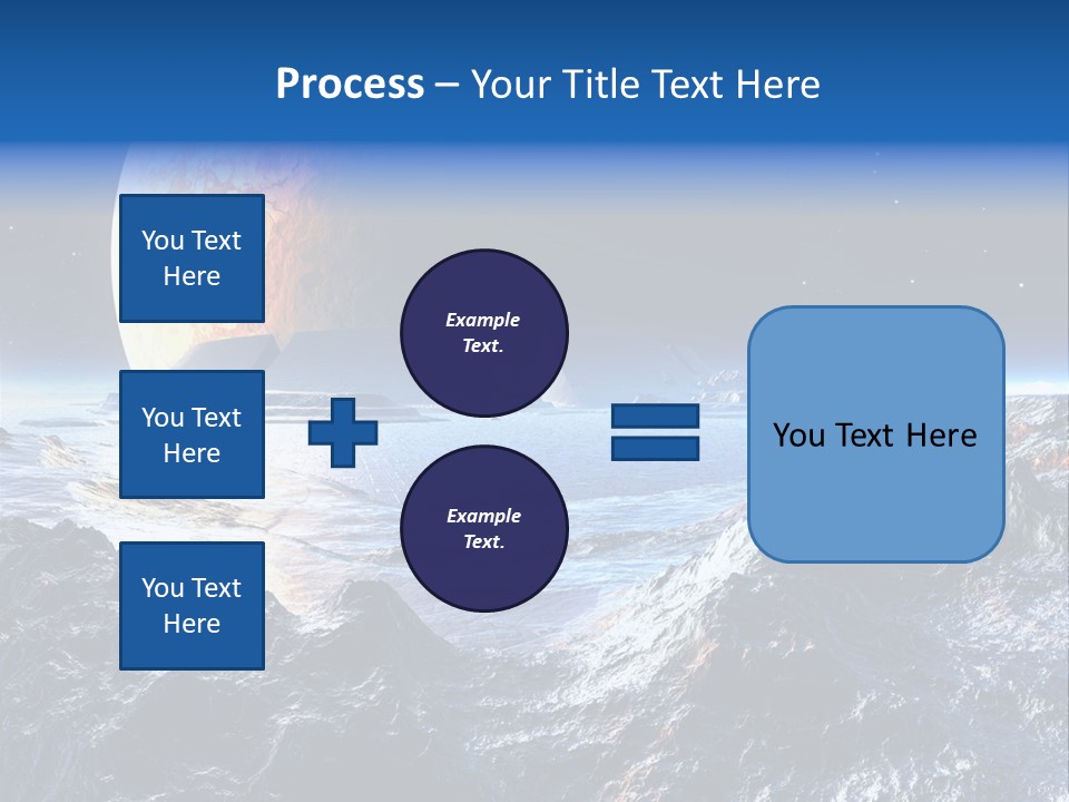 Planet Moons Digital PowerPoint Template