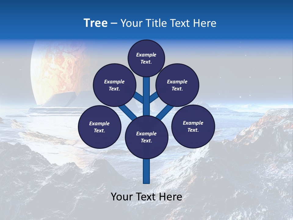 Planet Moons Digital PowerPoint Template