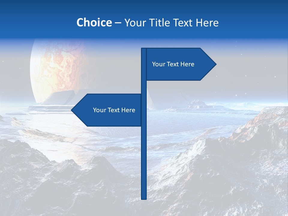 Planet Moons Digital PowerPoint Template