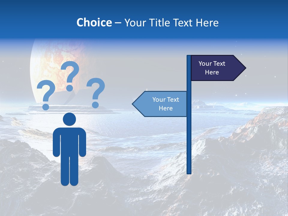 Planet Moons Digital PowerPoint Template