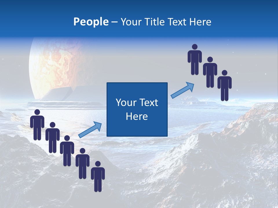 Planet Moons Digital PowerPoint Template