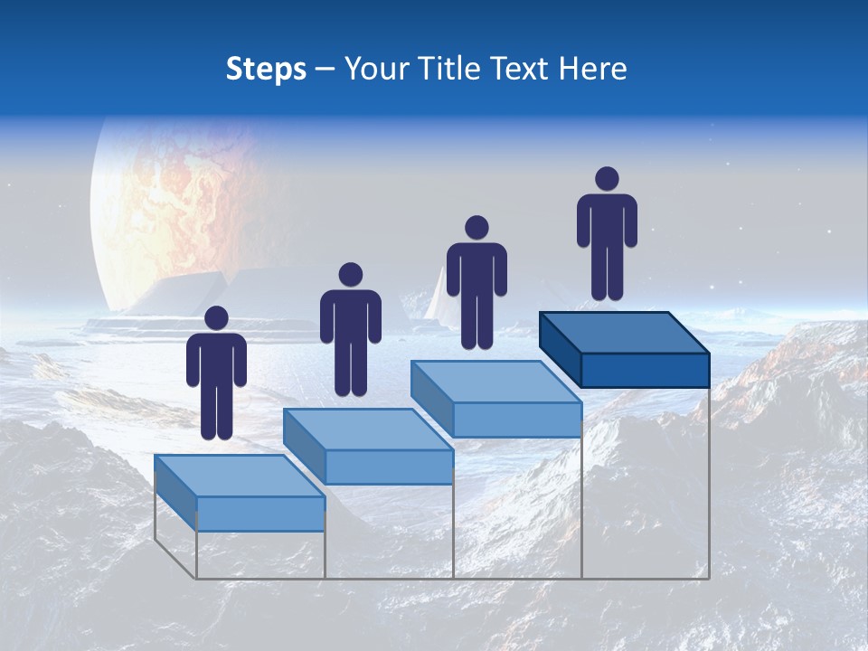 Planet Moons Digital PowerPoint Template