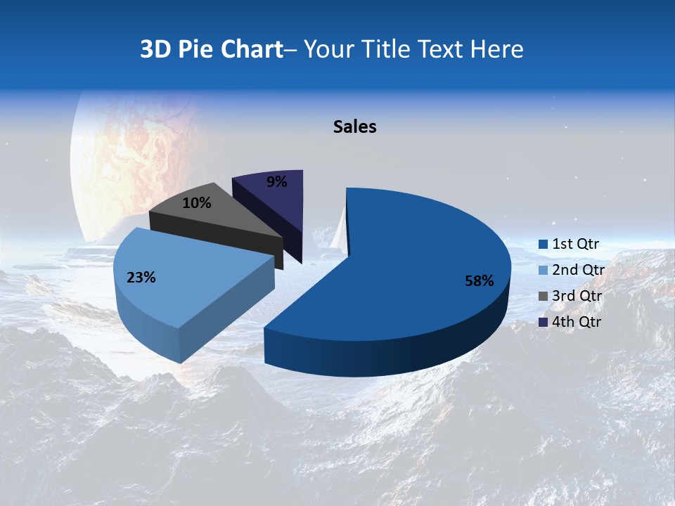 Planet Moons Digital PowerPoint Template