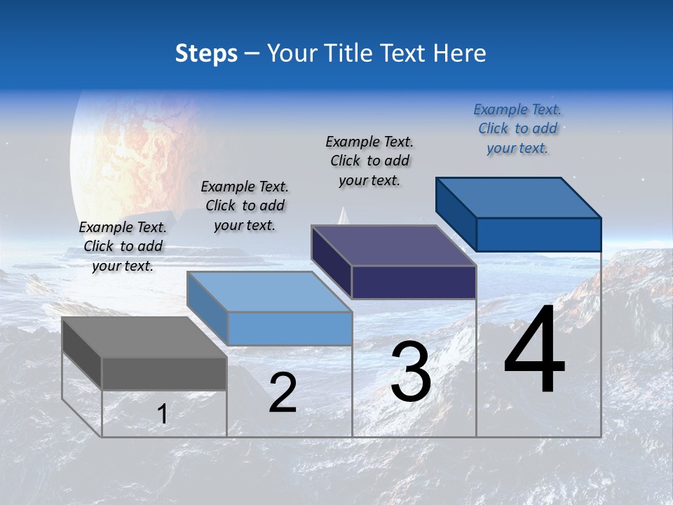 Planet Moons Digital PowerPoint Template