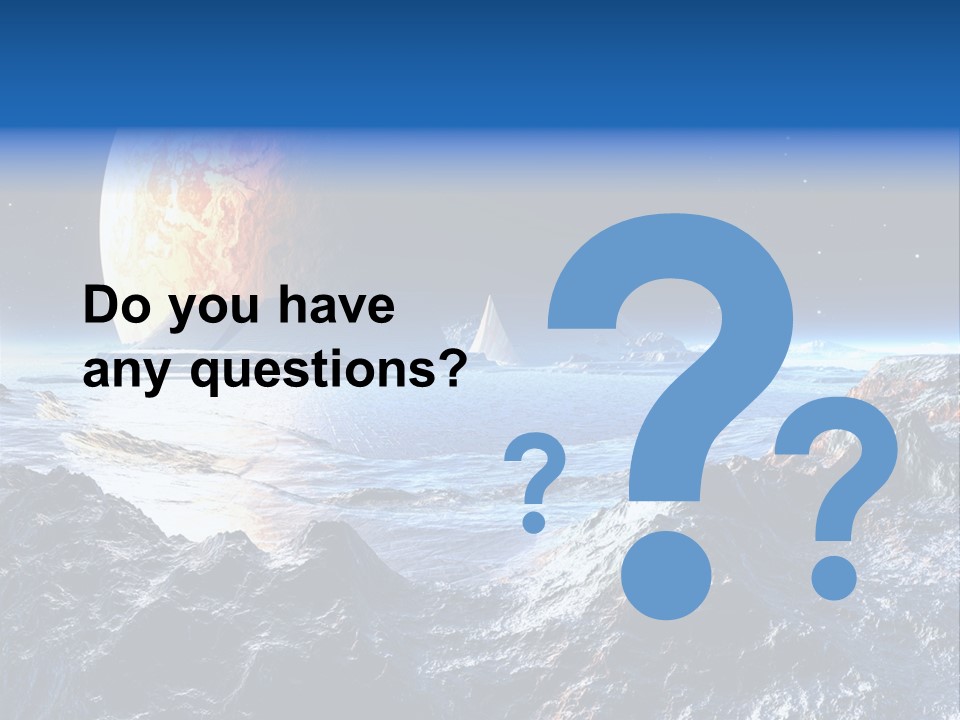 Planet Moons Digital PowerPoint Template