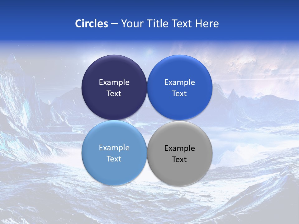 Scifi Chill Horizon PowerPoint Template