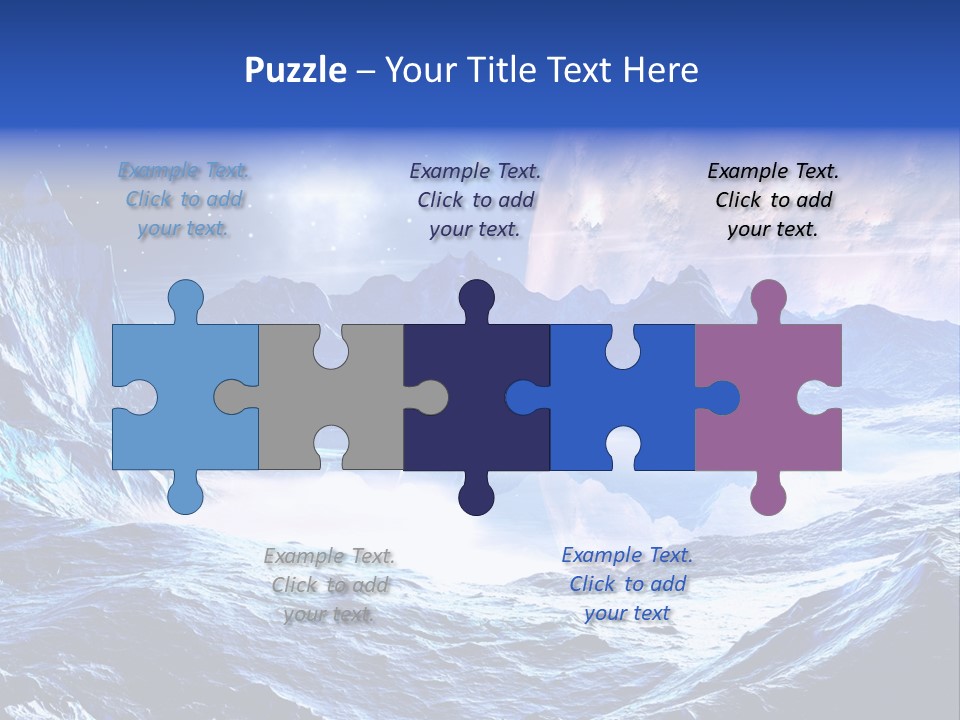 Scifi Chill Horizon PowerPoint Template