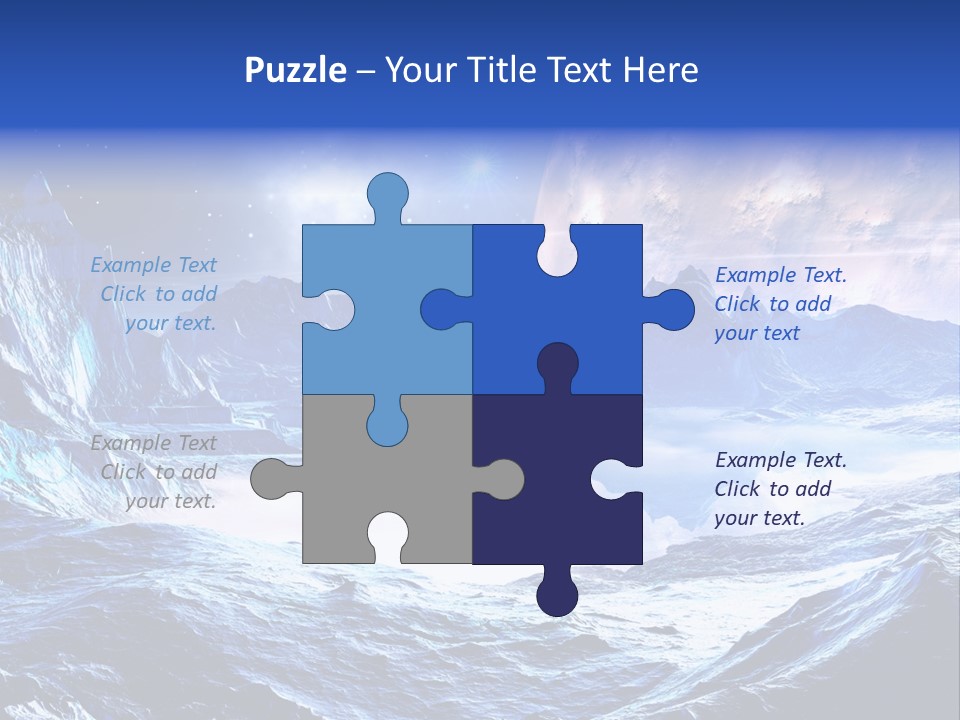 Scifi Chill Horizon PowerPoint Template