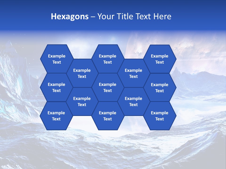 Scifi Chill Horizon PowerPoint Template