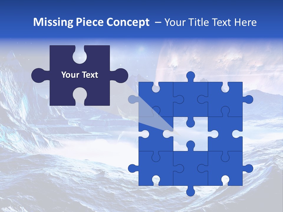 Scifi Chill Horizon PowerPoint Template