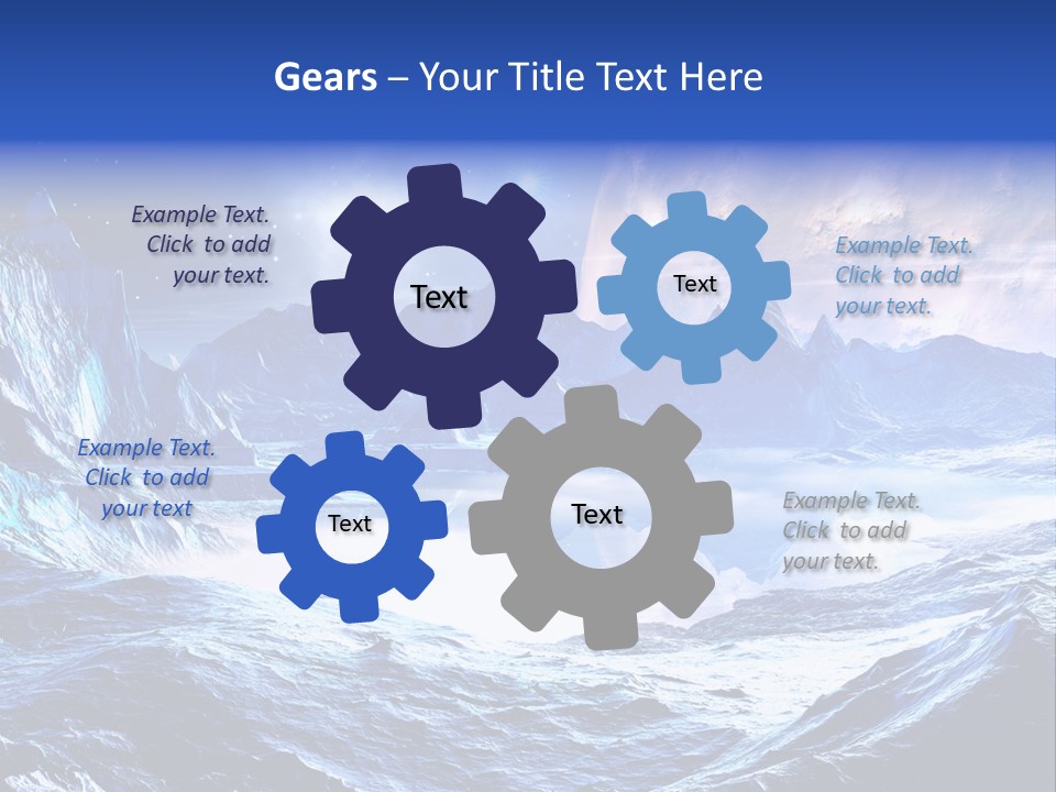 Scifi Chill Horizon PowerPoint Template