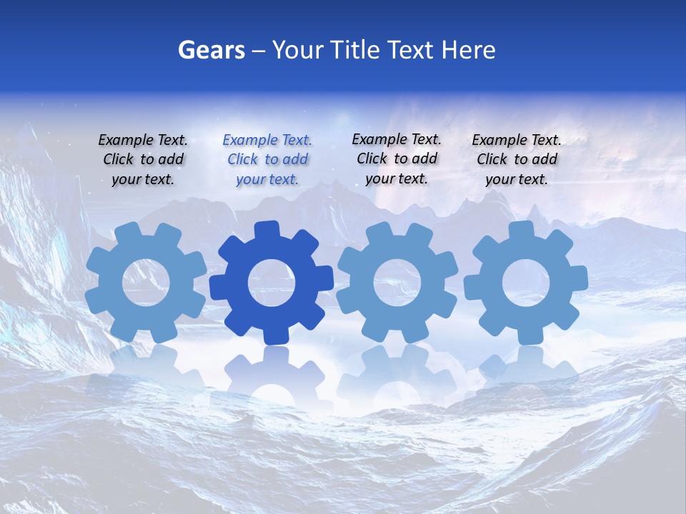 Scifi Chill Horizon PowerPoint Template