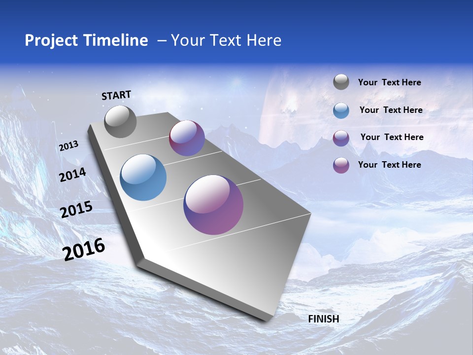 Scifi Chill Horizon PowerPoint Template