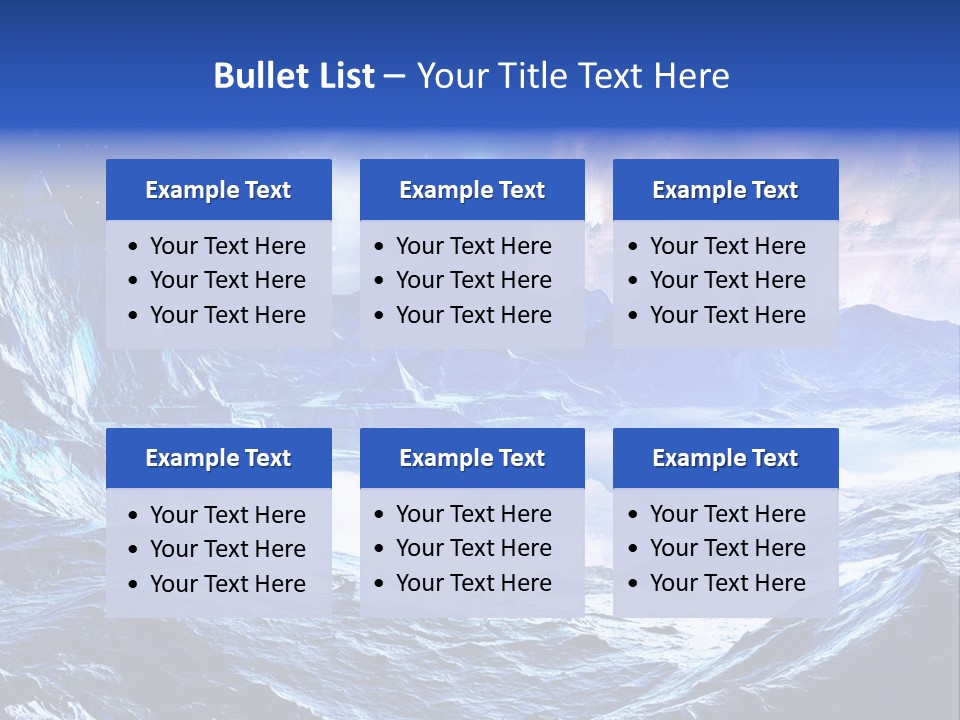 Scifi Chill Horizon PowerPoint Template