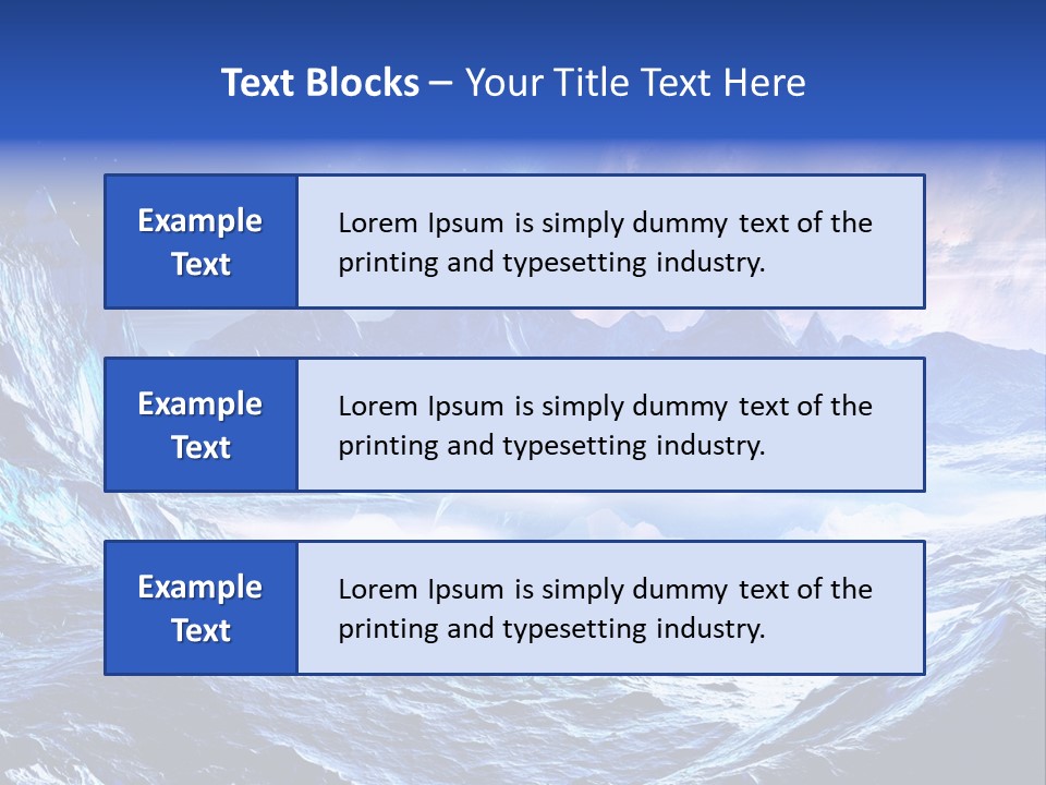 Scifi Chill Horizon PowerPoint Template