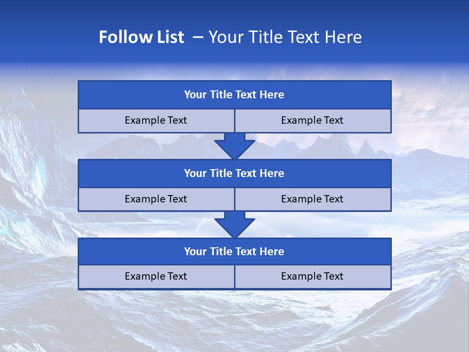 Scifi Chill Horizon PowerPoint Template