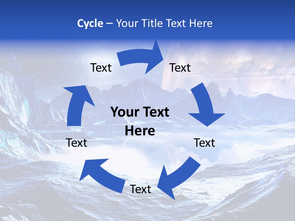 Scifi Chill Horizon PowerPoint Template