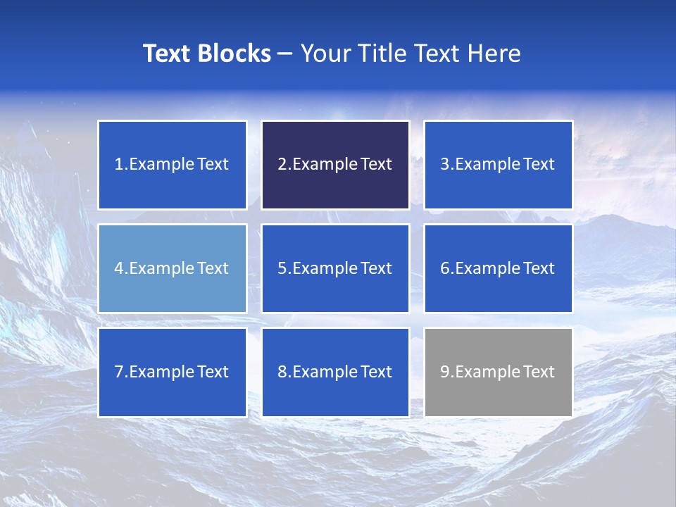 Scifi Chill Horizon PowerPoint Template