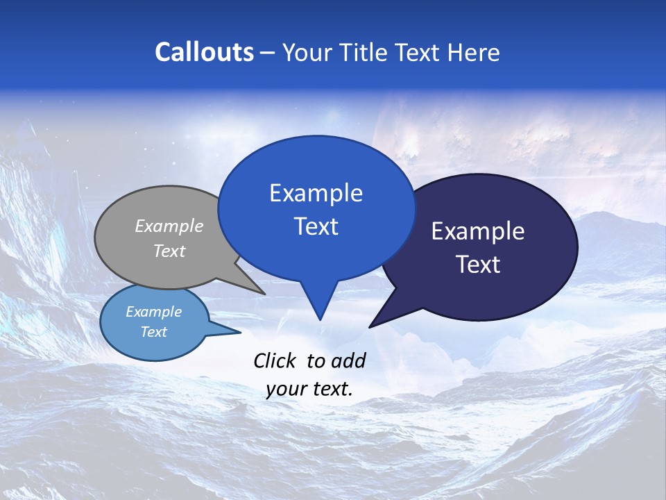 Scifi Chill Horizon PowerPoint Template
