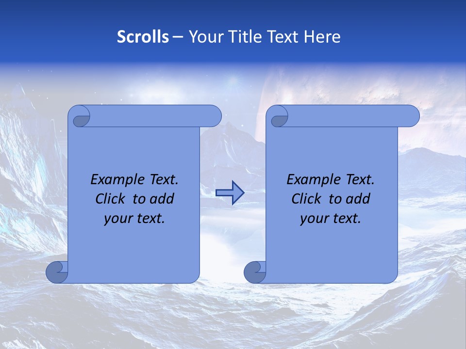 Scifi Chill Horizon PowerPoint Template