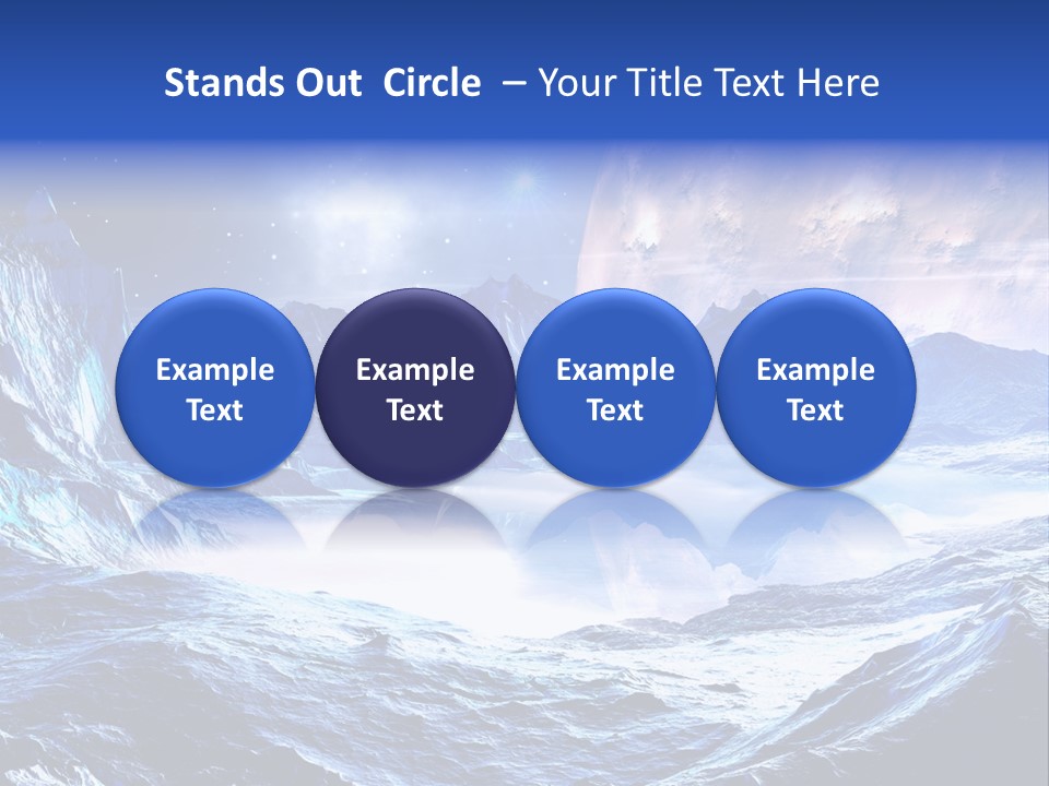 Scifi Chill Horizon PowerPoint Template