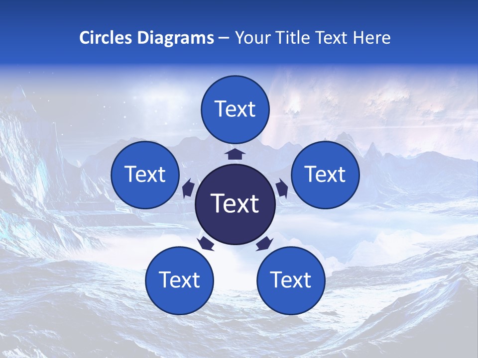 Scifi Chill Horizon PowerPoint Template