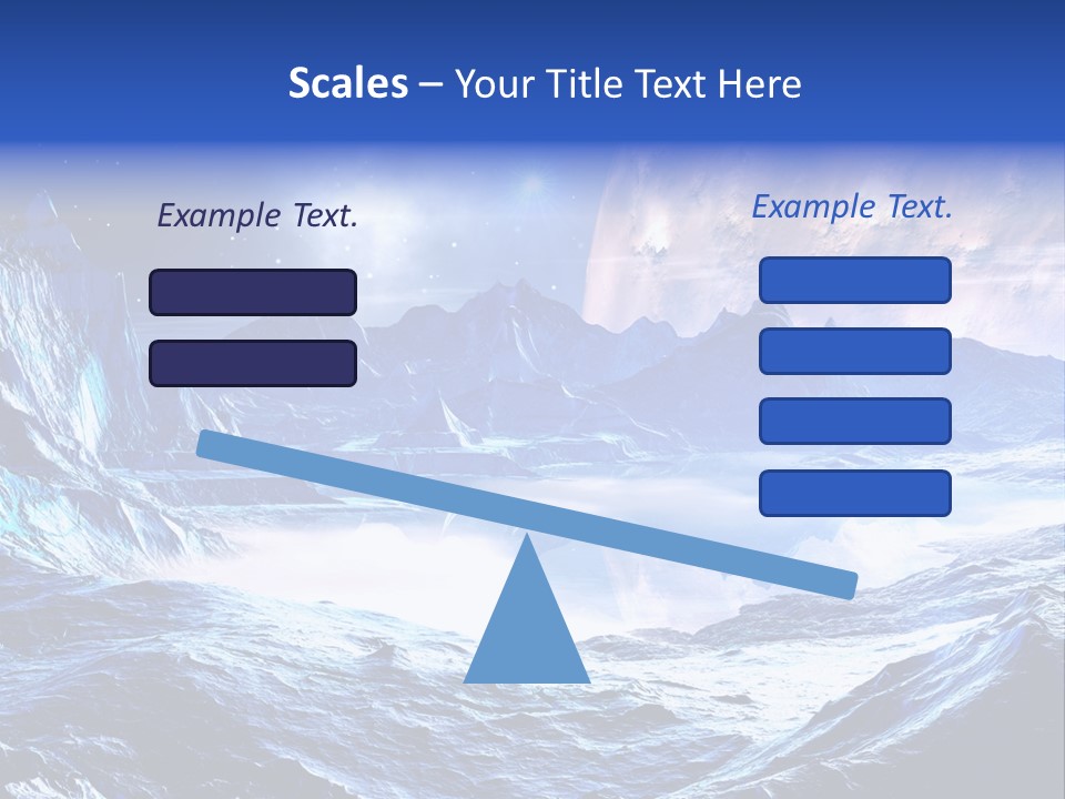Scifi Chill Horizon PowerPoint Template