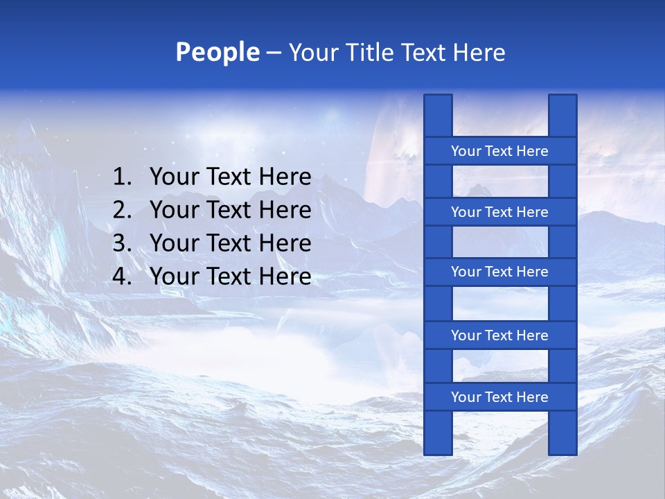 Scifi Chill Horizon PowerPoint Template