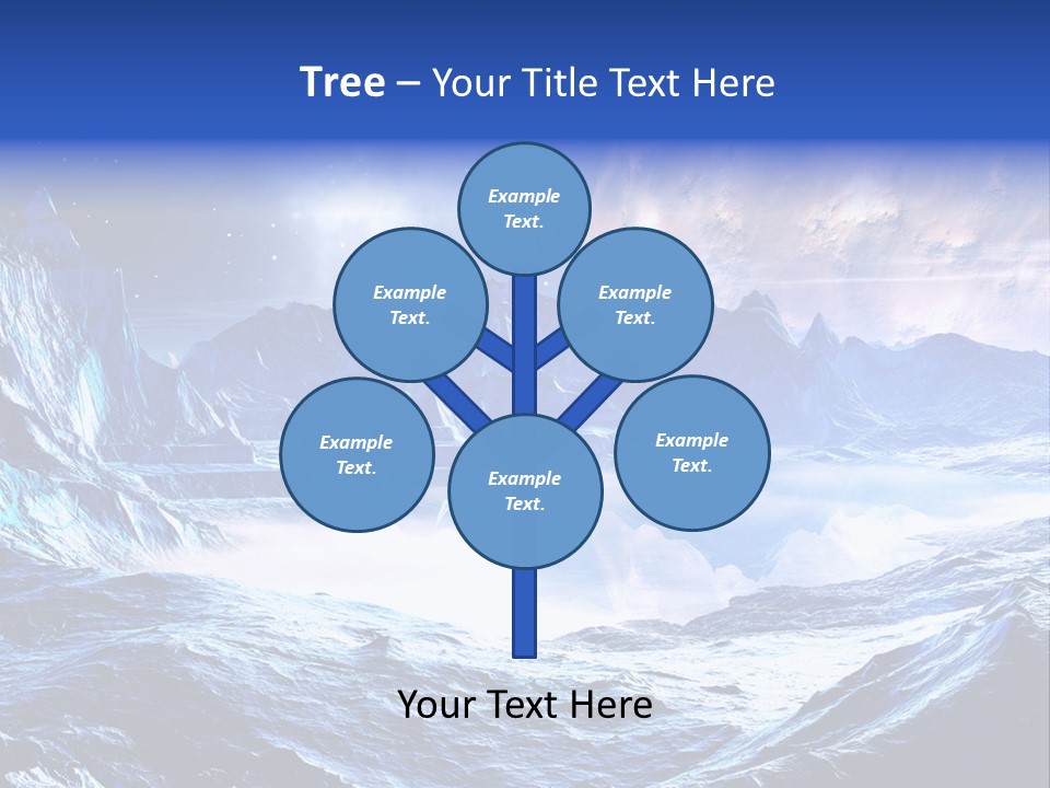 Scifi Chill Horizon PowerPoint Template